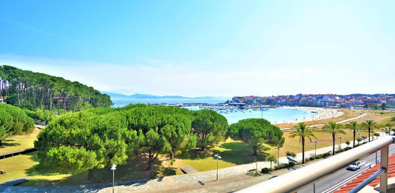 Ático de playa con vistas en Baltar Apartamento Portonovo Exterior foto