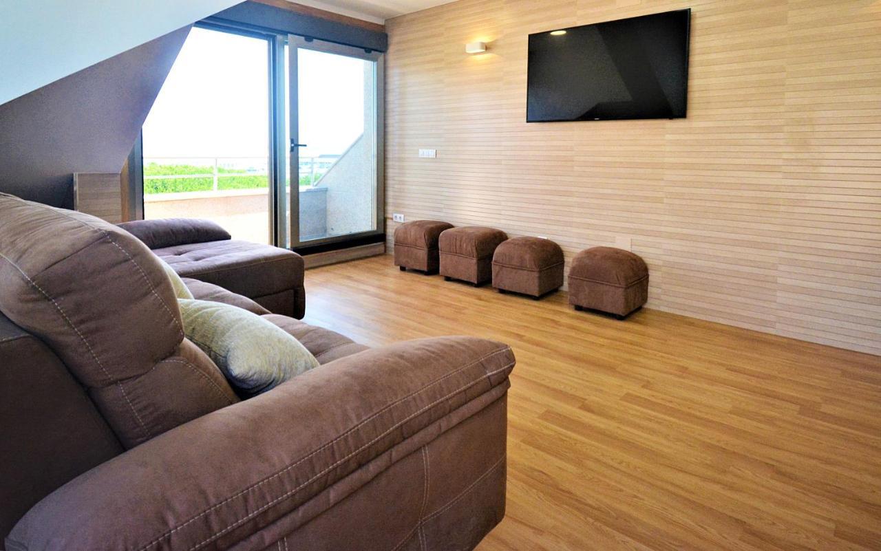 Ático de playa con vistas en Baltar Apartamento Portonovo Exterior foto